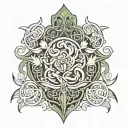 eire tattoo design idea
