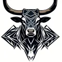 Bull Rider tattoo design idea