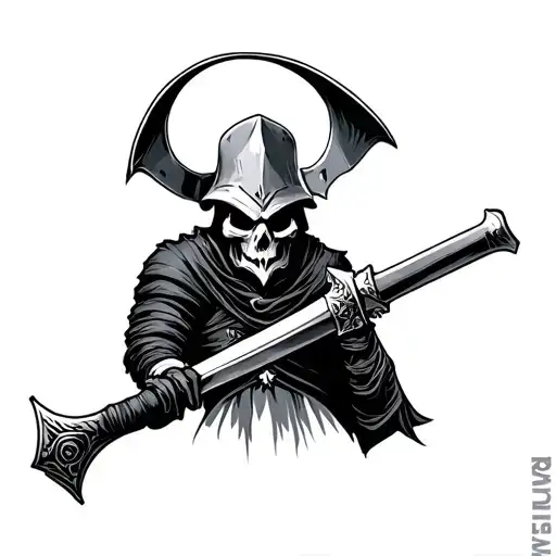 Executioner tattoo design idea