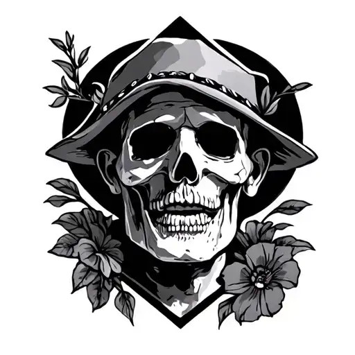 Las Cruces Barrio tattoo design idea