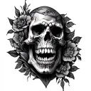 affliction seenile tattoo design idea