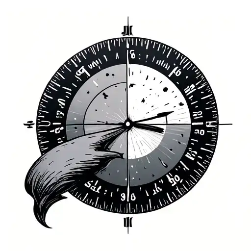 Latitude And Longitude tattoo design idea