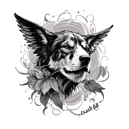 Isaiah 6 8 tattoo design idea