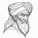 DD osama tattoo design idea