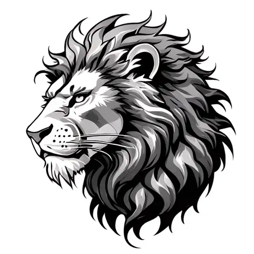 hercules nemean lion tattoo design idea