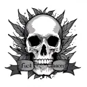 Fuck Cancer tattoo design idea