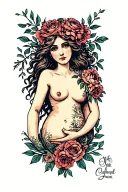 miscarriage tattoo design idea