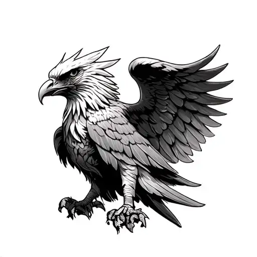 Germania war God Adler tattoo design idea