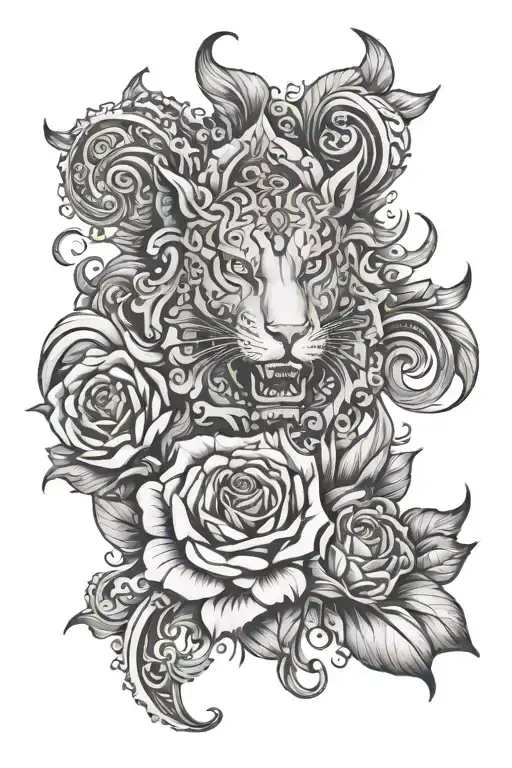 bbc qos blacked tattoo design idea