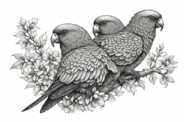 KEA tattoo design idea
