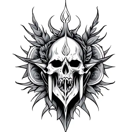 pagan chest tattoo tattoo design idea