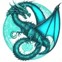 bipolar affectivity dragon two heads remove wing attached tattoo design idea