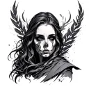 wounded healer tattoo design idea