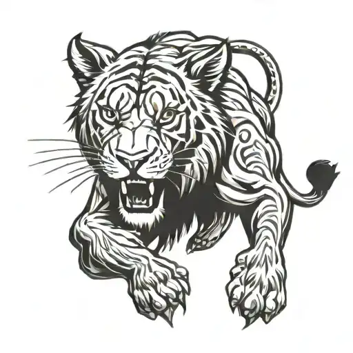 Detroit Lions tattoo design idea