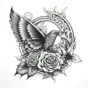 2000 tattoo design idea