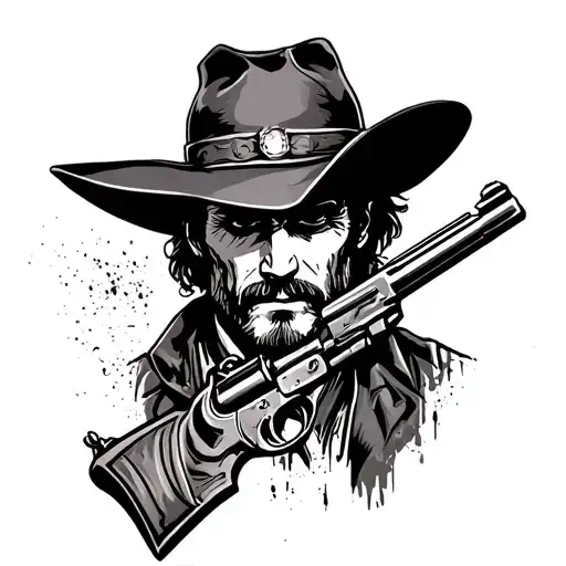 red dead redemption 2  tattoo design idea