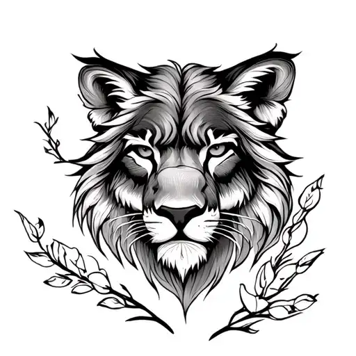 well revered forearm tattoo with animal and pretty tattoo design idea