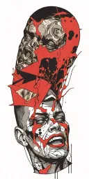 comic book tattoo design idea