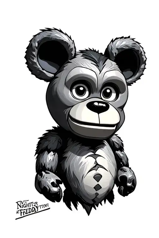 Five nights at Freddy's tattoo design idea