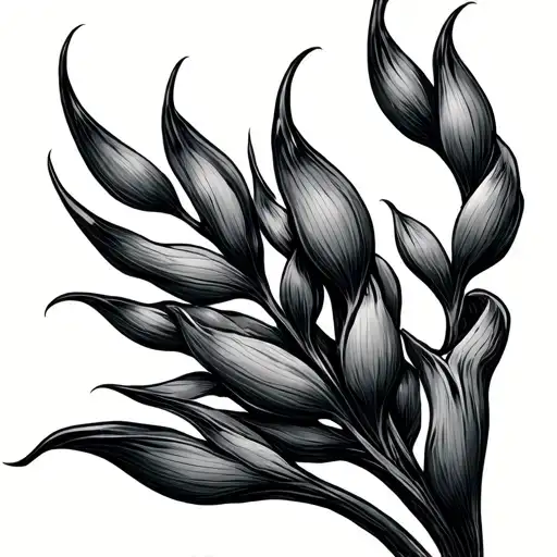 Kangaroo Paw tattoo design idea