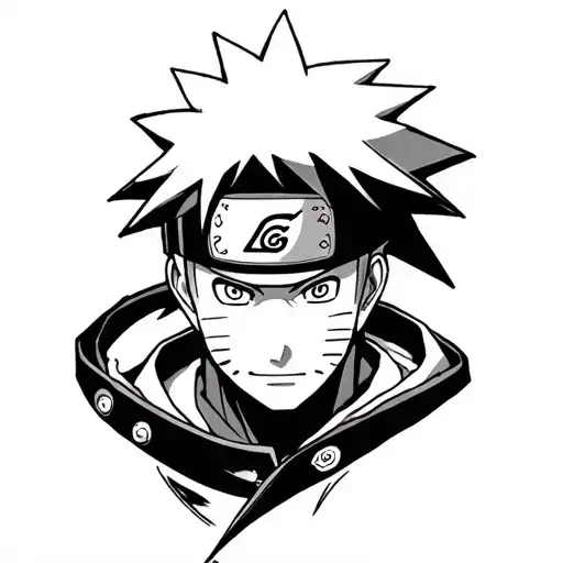 Naruto tattoo design idea