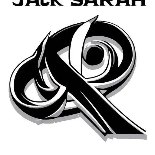 "Jack Sarah" infiniti symbol tattoo design idea