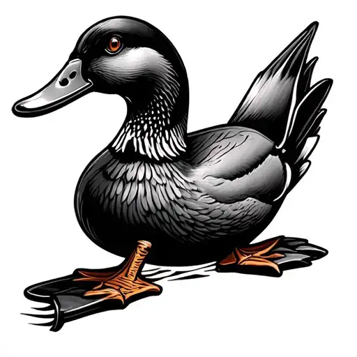 Duck Call tattoo design idea