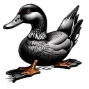 Duck Call tattoo design idea
