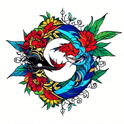 Shariganes tattoo design idea