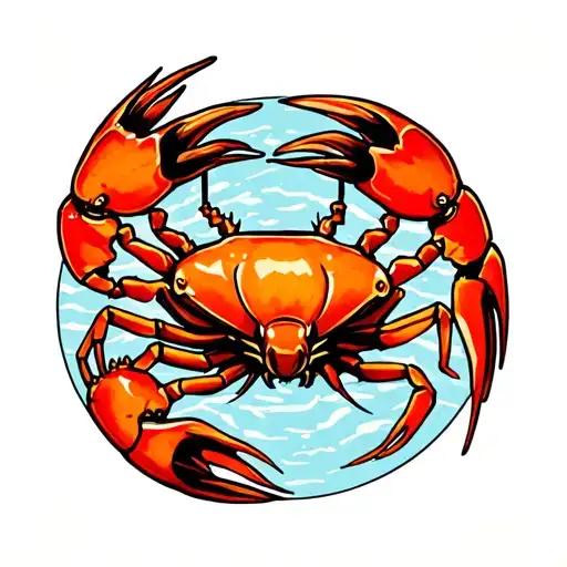 pistol shrimp tattoo design idea