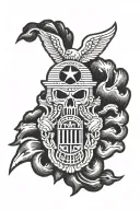 25th ID patch 1st AD patch 101st airborne patch tattoo ideas tattoo design idea