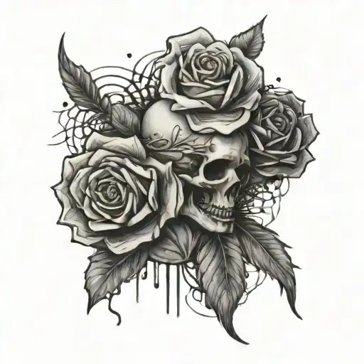 may the line to judgement be long, for I have made it so tattoo design idea