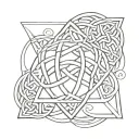 celtic trinity knot tattoo design idea