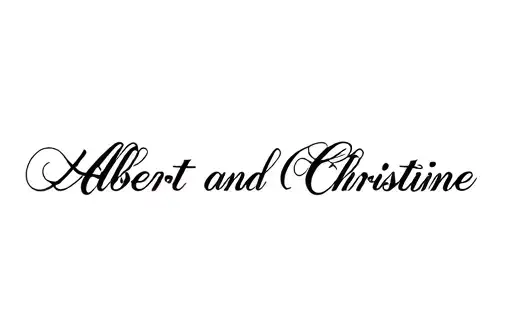 "Albert and Christine" tattoo design idea