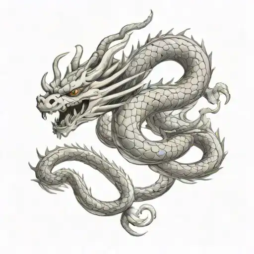 Shenron tattoo design idea