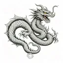 Shenron tattoo design idea