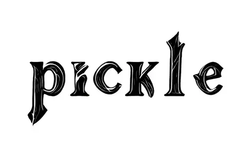 "Pickle" tattoo design idea