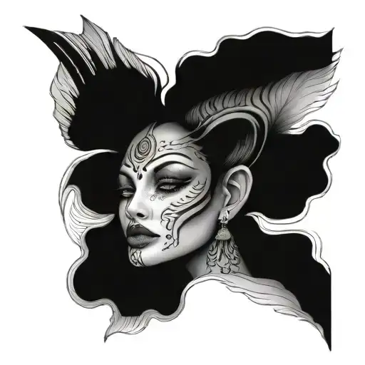 tanvi tattoo design idea