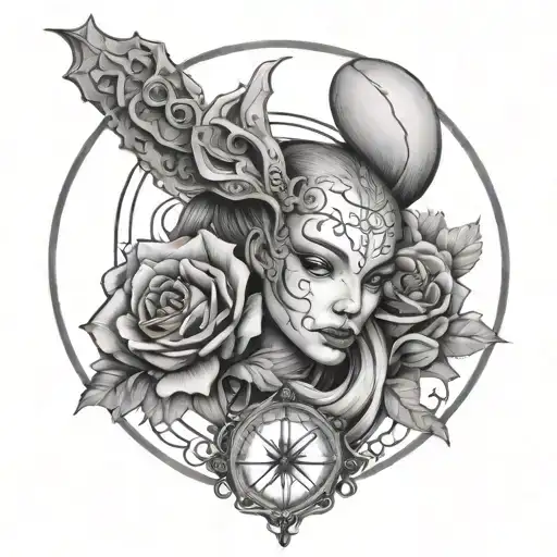 Joanne, Cancer (zodiac sign), art representation tattoo design idea