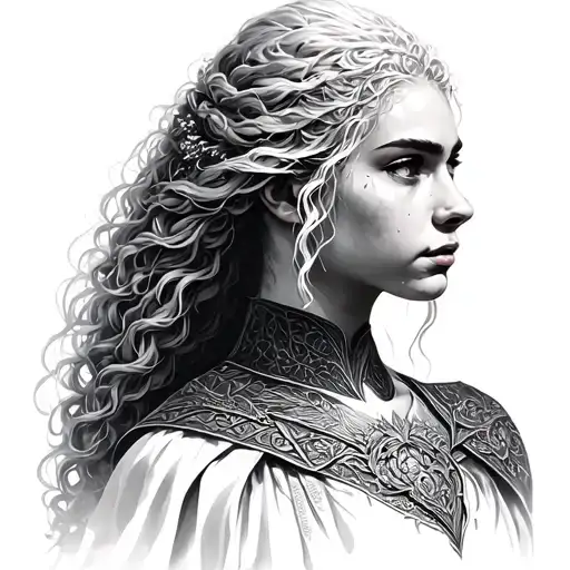 Daenerys targaryen tattoo design idea