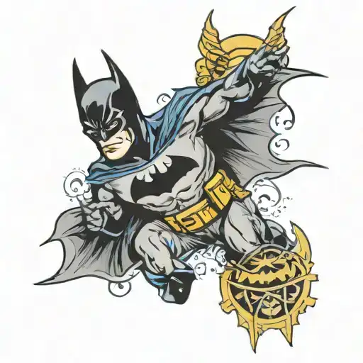 batman tattoo design idea