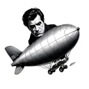 dirigible scarface tattoo design idea