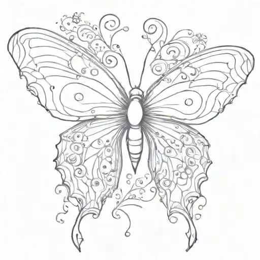 semicolon butterfly my Jenny tattoo design idea