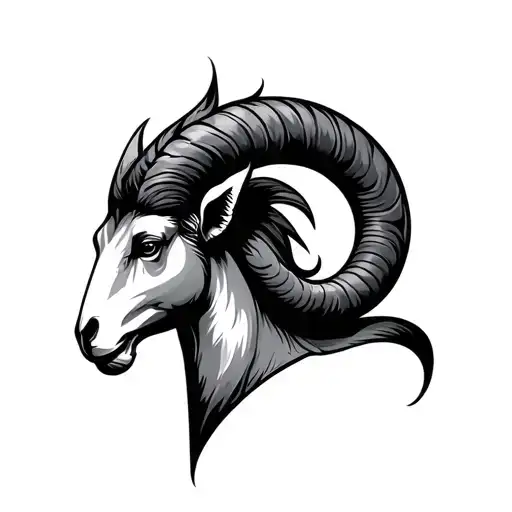 Aries Sagittarius tattoo design idea