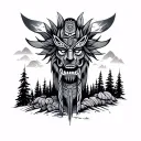 Totem Field tattoo design idea