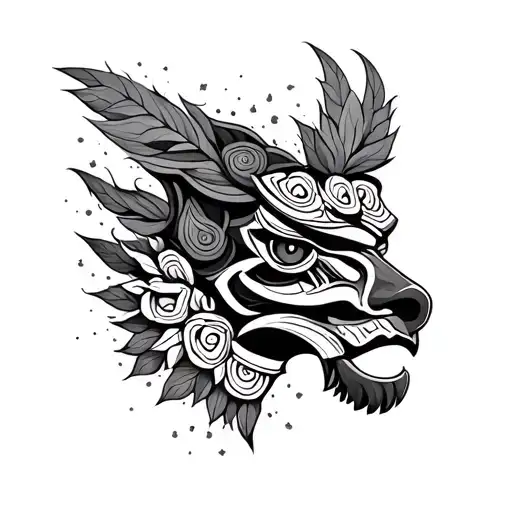 Totem Field tattoo design idea