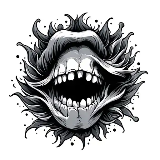 A loud noise tattoo design idea