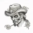 Dead Man Walking tattoo design idea