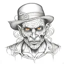 Dead Man Walking tattoo design idea