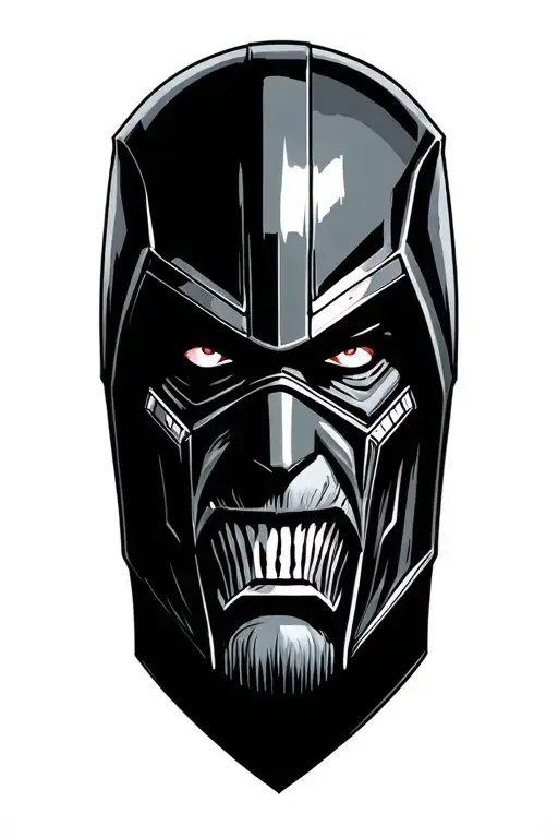 doctor doom tattoo design idea